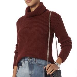 Brochu Walker Merino Wool Bloom Park Turtleneck Sweater